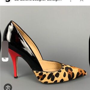 Kate Spade Black and Brown Stiletto Heels